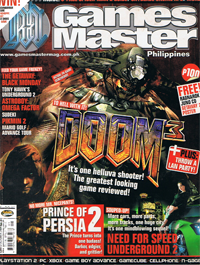 GamesMaster Philippines GM013 October 2004 magazine cover