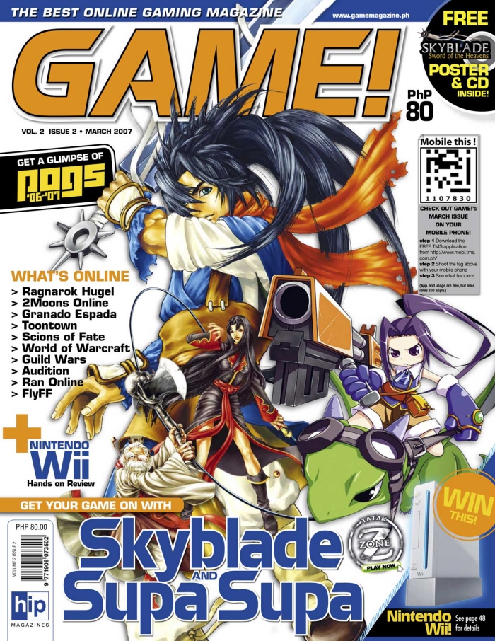 GAME! Volume 2, Issue 2 March 2007 magazine cover