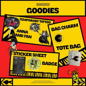 Bandai Namco Entertainment Asia's Bonus Level merchandise banner Bandai Namco Entertainment Asia's Bonus Level merchandise banner