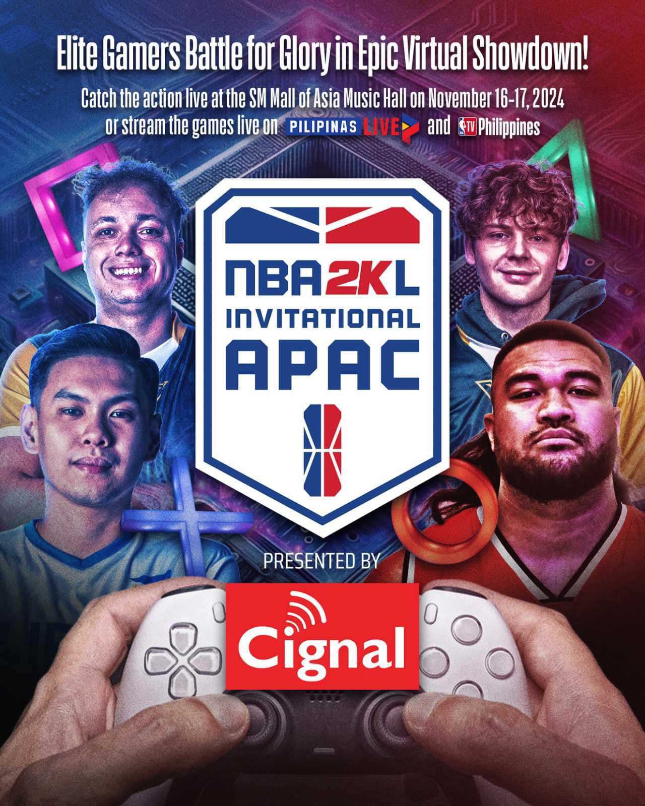 NBA 2K League APAC Invitational 2024 event banner