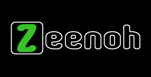 Old Zeenoh Inc. logo (black background)