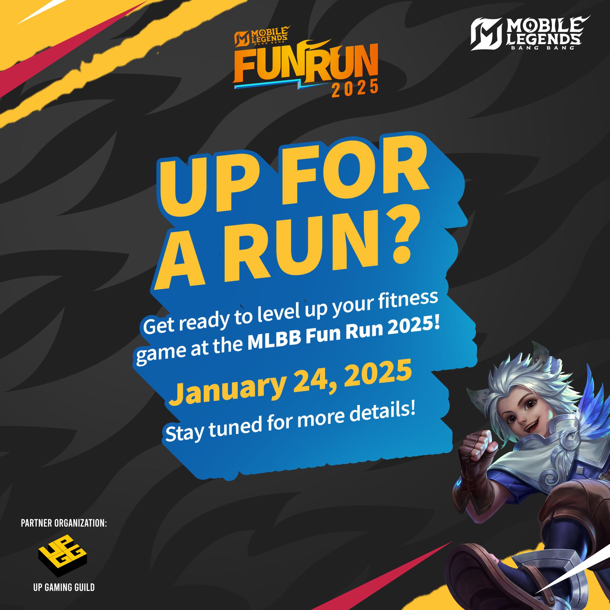 MLBB Fun Run 2025 announcement banner