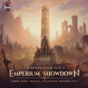 Ragnarok Online 3 Pioneer Test: Emperium Showdown Philippines banner Ragnarok Online 3 Pioneer Test: Emperium Showdown Philippines banner