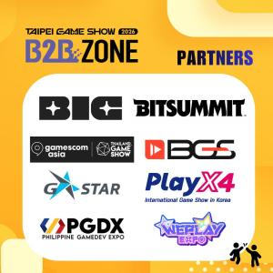 Taipei Game Show 2026 B2B Zone partner banner with Philippine GameDev Expo (PGDX) Taipei Game Show 2026 B2B Zone partner banner with Philippine GameDev Expo (PGDX)
