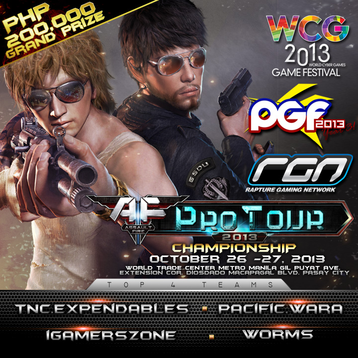 Assault Fire Pro Tour 2013 Championship banner