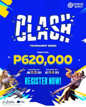 Honor of Kings Philippines Clash 2024 registration announcement banner Honor of Kings Philippines Clash 2024 registration announcement banner