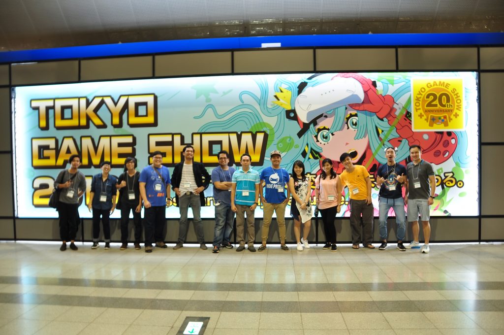 Tokyo Game Show 2016 Filipino game developers photo