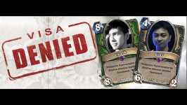 Chalk and Staz visa denied for 2014 BlizzCon Americas LAN Qualifiers graphic banner