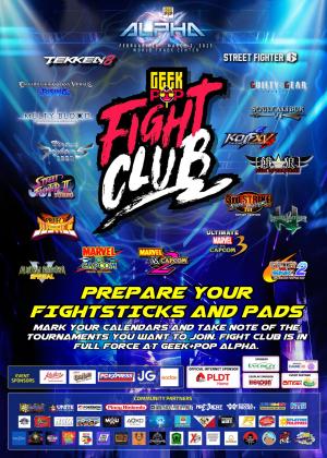Geek+Pop Fight Club at Geek+Pop Alpha 2025 banner Geek+Pop Fight Club at Geek+Pop Alpha 2025 banner