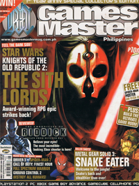 GamesMaster Philippines GM012 September 2004 magazine cover