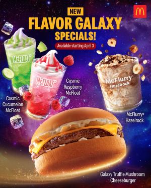 McDonald's Philippines x The Super Mario Galaxy Movie Happy Meal promotion limited-edition menu items banner McDonald's Philippines x The Super Mario Galaxy Movie Happy Meal promotion limited-edition menu items banner