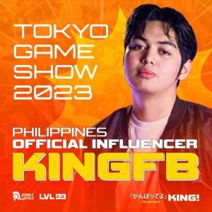 Rumble Royale's KingFB as Philippine Official Influencer for Tokyo Game Show 2023 banner Rumble Royale's KingFB as Philippine Official Influencer for Tokyo Game Show 2023 banner