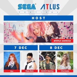 SEGA Atlus Festival influencer banner