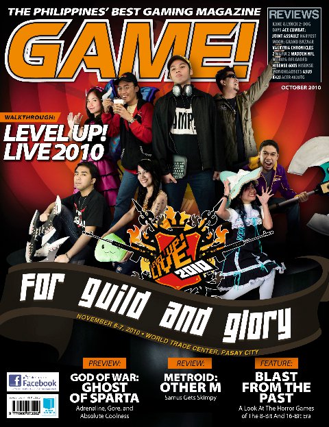 GAME! Volume 5, Issue 10 October 2010 magazine cover