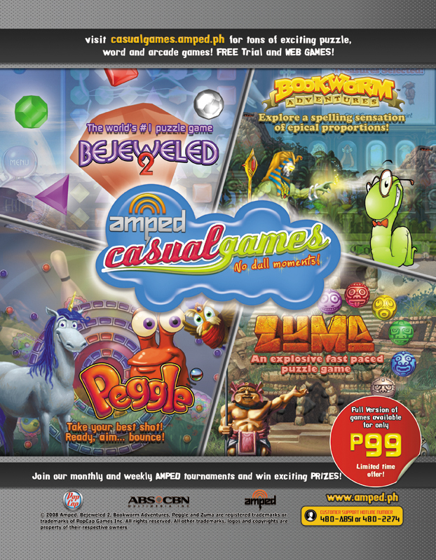 Amped Casual Games advertisement 1