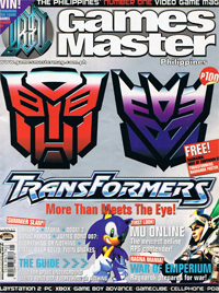 GamesMaster Philippines GM007 April 2004 magazine cover