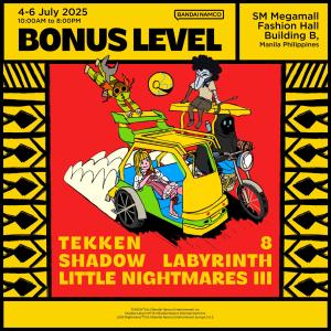 Bandai Namco Entertainment Asia's Bonus Level event banner Bandai Namco Entertainment Asia's Bonus Level event banner