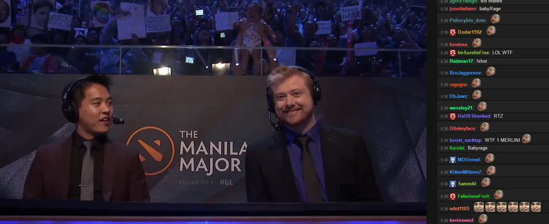 Dota 2 The Manila Major "BabyRage" screencap