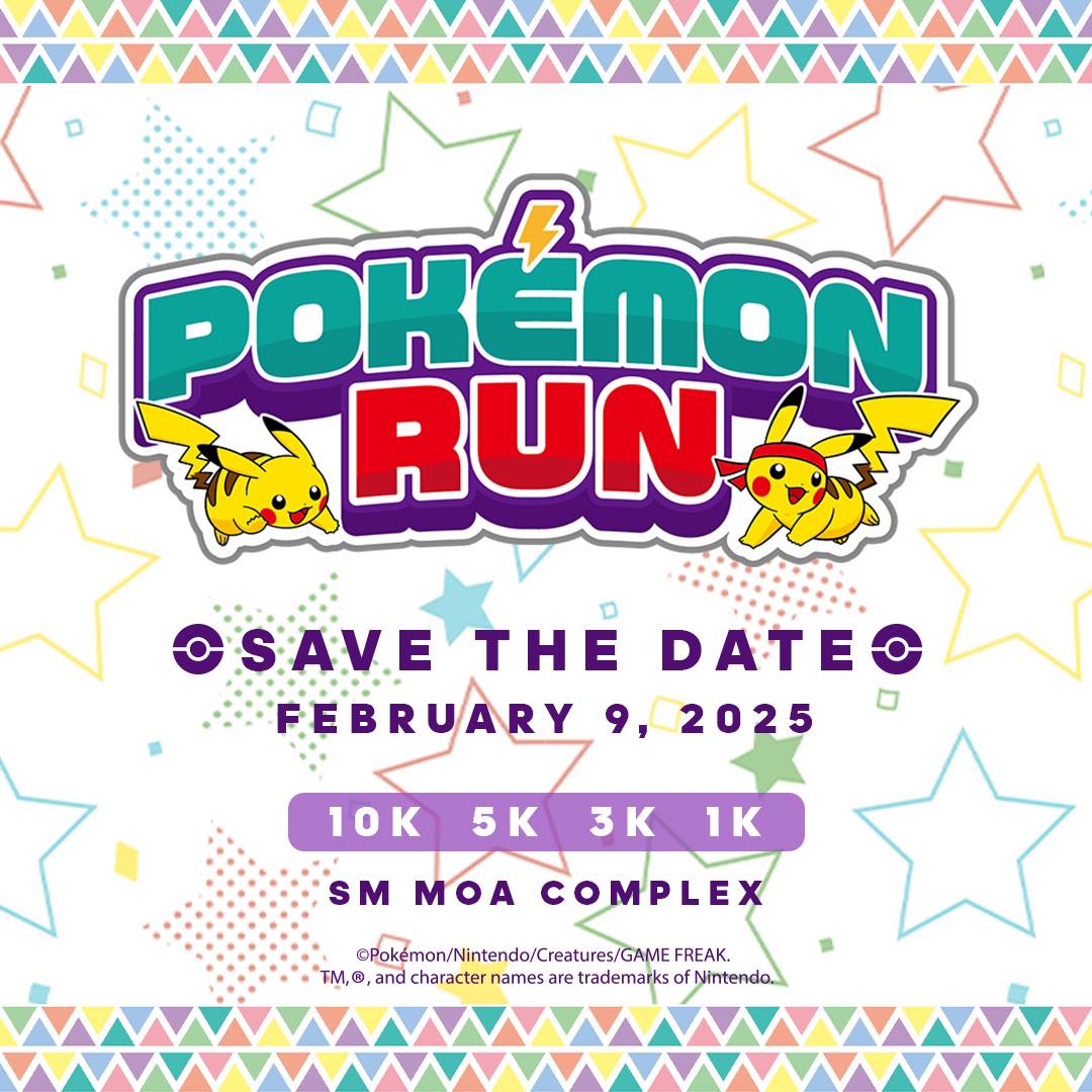 Pokémon Run Philippines 2025 banner