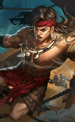 Lapu-Lapu character artwork for Mobile Legends: Bang Bang