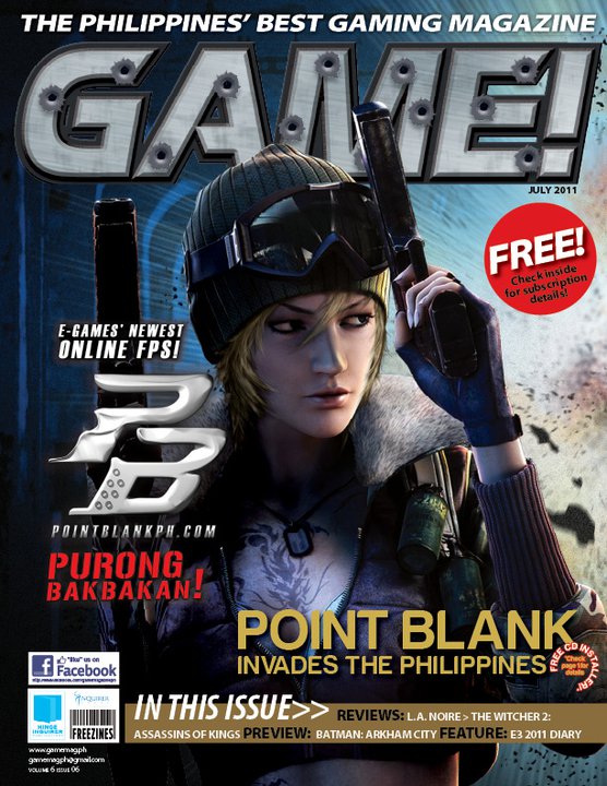 GAME! Volume 6, Issue 6 July 2011 magazine cover