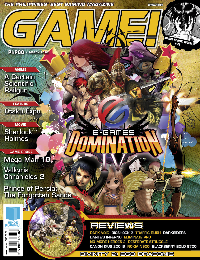 GAME! Volume 5, Issue 3 March 2010 magazine cover