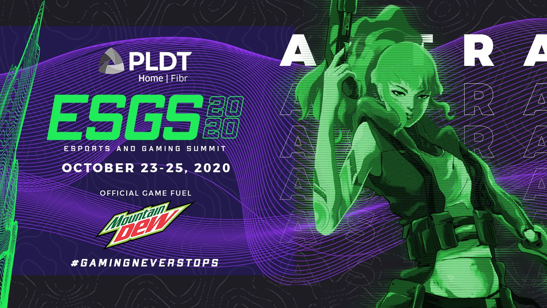 Esports and Gaming Summit (ESGS) 2020 banner