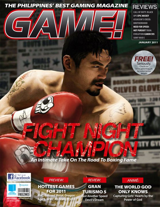 GAME! Volume 6, Issue 1 January 2011 magazine cover