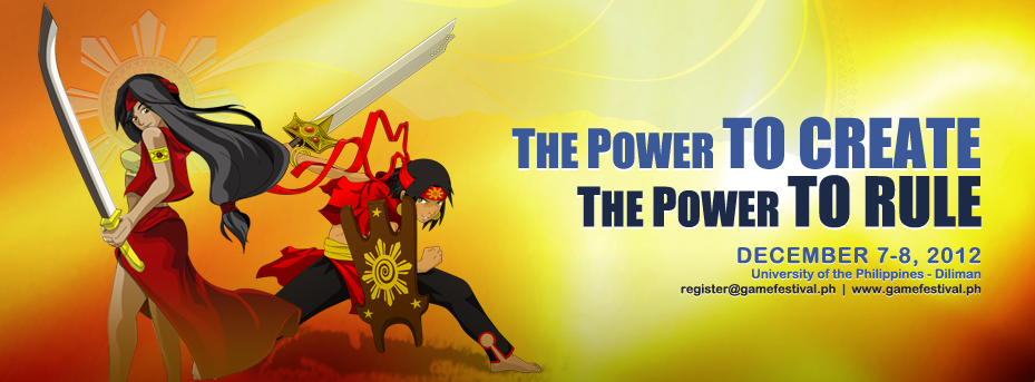 Philippine Game Development Festival 2012 banner 2