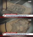 Screencap Joshua Laxamana's tattoos in morgue