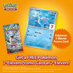 7-Eleven Pokémon TCG Lapras collaboration card