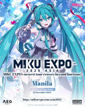Miku Expo 2025 Asia Philippine banner Miku Expo 2025 Asia Philippine banner
