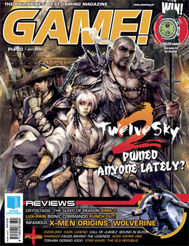 GAME! Volume 4, Issue 6 July 2009 magazine cover