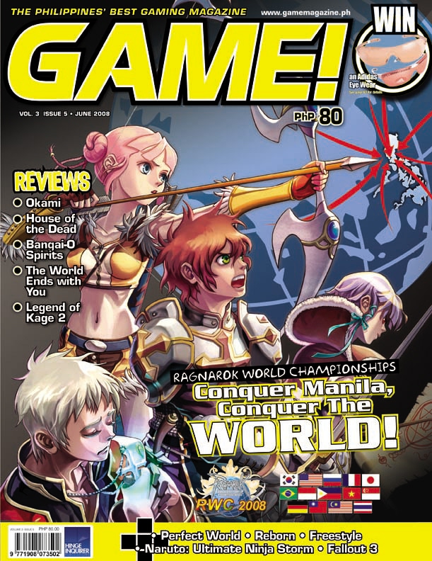 GAME! Volume 3, Issue 5 June 2008 magazine cover