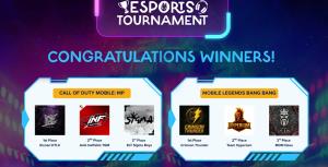 Duaw Davao Festival 2025 Esports Tournament winners banner Duaw Davao Festival 2025 Esports Tournament winners banner