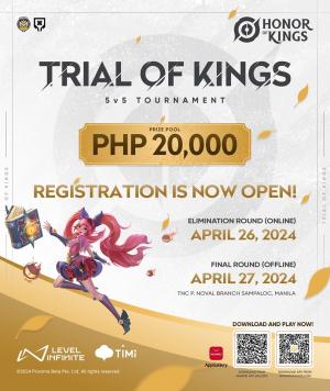 Honor of Kings Philippines Trial of Kings 2024 2 registration banner Honor of Kings Philippines Trial of Kings 2024 2 registration banner