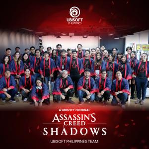 Ubisoft Philippines team for Assassin's Creed Shadows photo graphic Ubisoft Philippines team for Assassin's Creed Shadows photo graphic