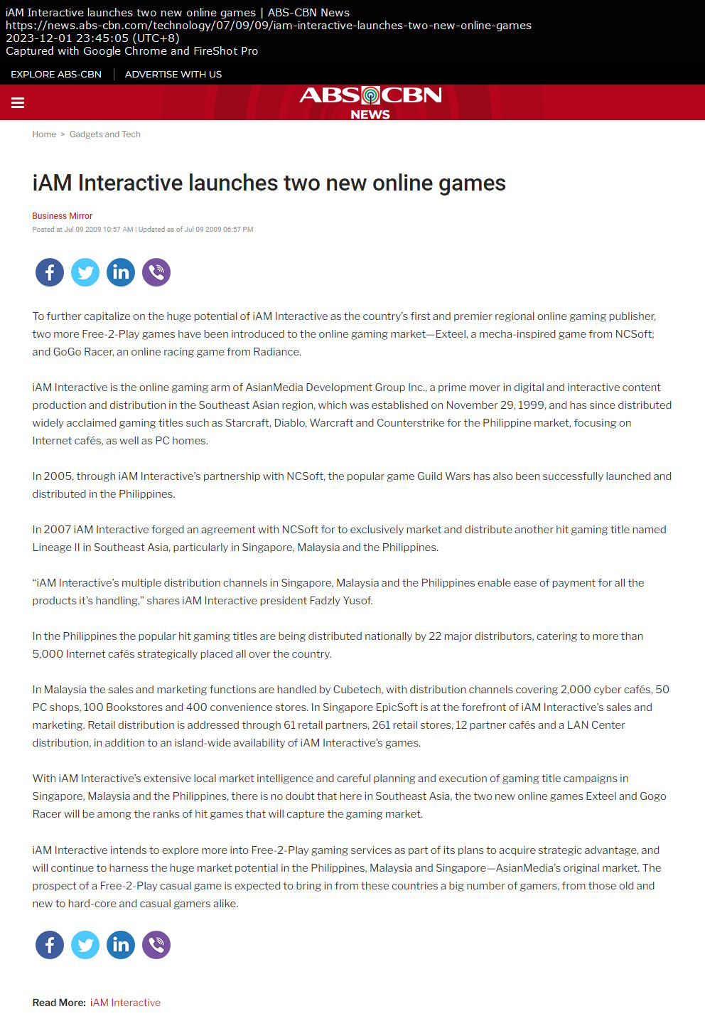 iAM Interactive launches two new online games